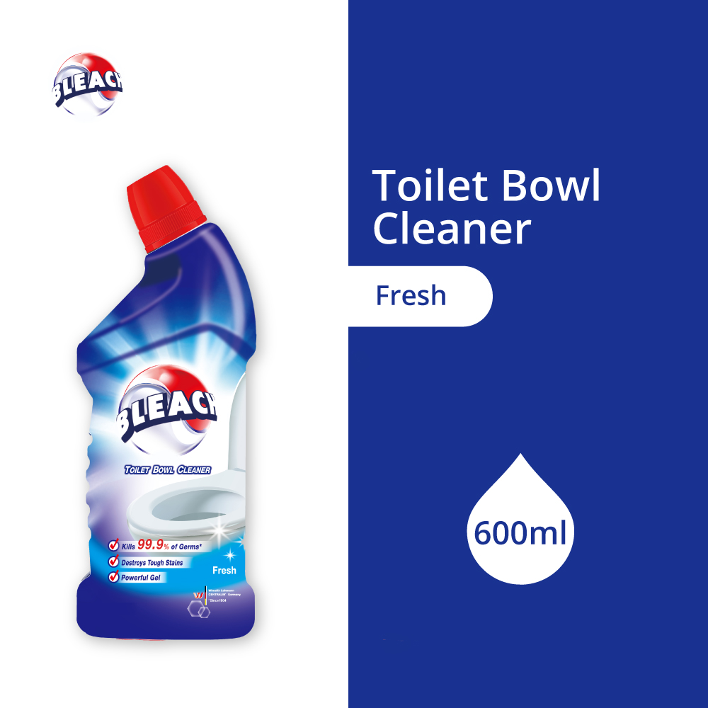 Bleach Toilet Bowl Cleaner 600ml – Fresh