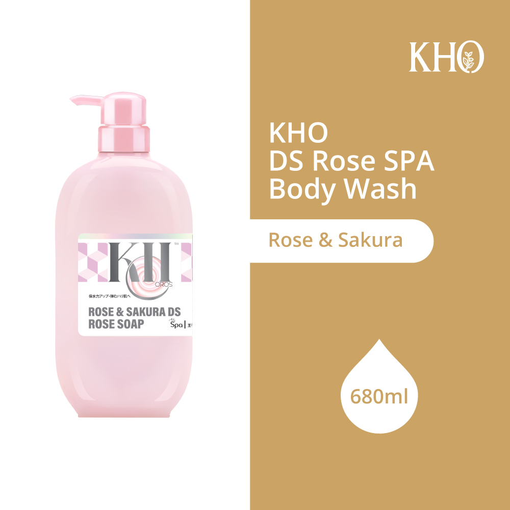 KHO Spa Body Wash 680ml – Rose & Sakura