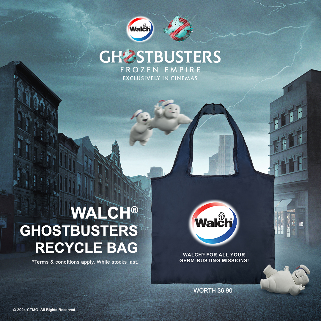 [NOT FOR SALE] Walch® Ghostbusters Recycle Bag